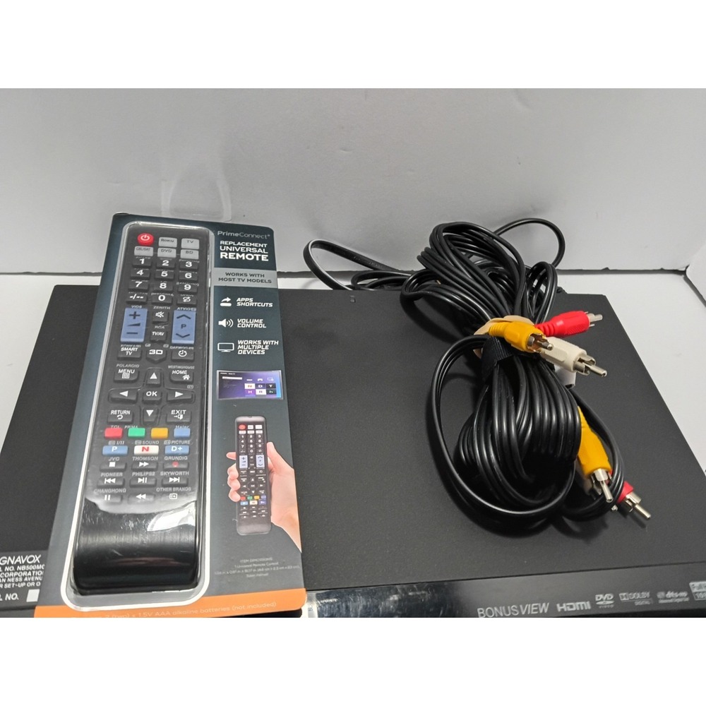 Magnavox NB500MG1F Blu-ray Disc Player w/ Remote Tested - Picture 6 of 12
